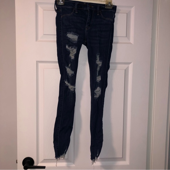 Hollister California Mid-Rise Crop Jean Leggings - Picture 1 of 3